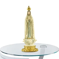 resin our lady of fatima statue catholic our lady of fatima statue for home or chapel virgin mary blessed mother figurine