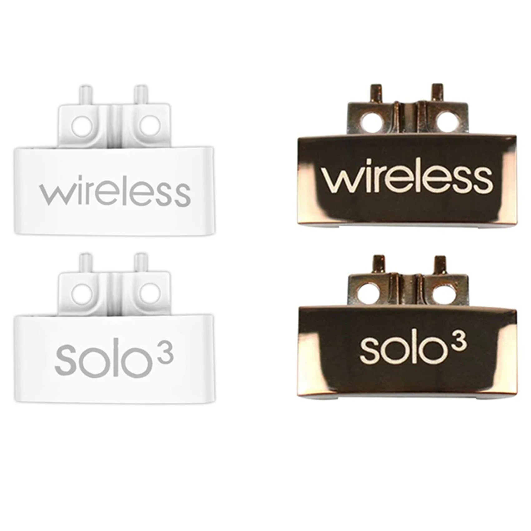 

2 пары петель, сменная детская петля, зажим для наушников Beats Solo 3 Wireless A1796, белый и золотой