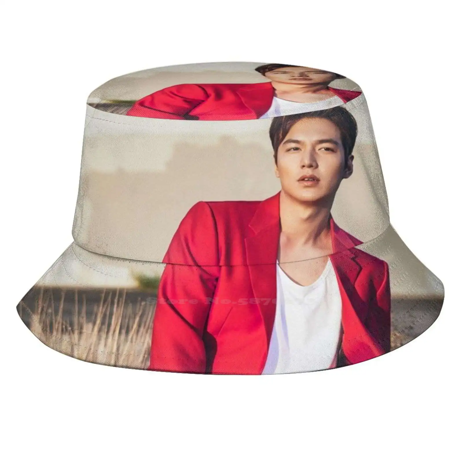 

Lee Min Ho [щелкните, чтобы увидеть другие предметы с этим дизайном] шляпы в стиле унисекс рыбака Панамы Lee Min Ho Minho для мальчиков с цветами