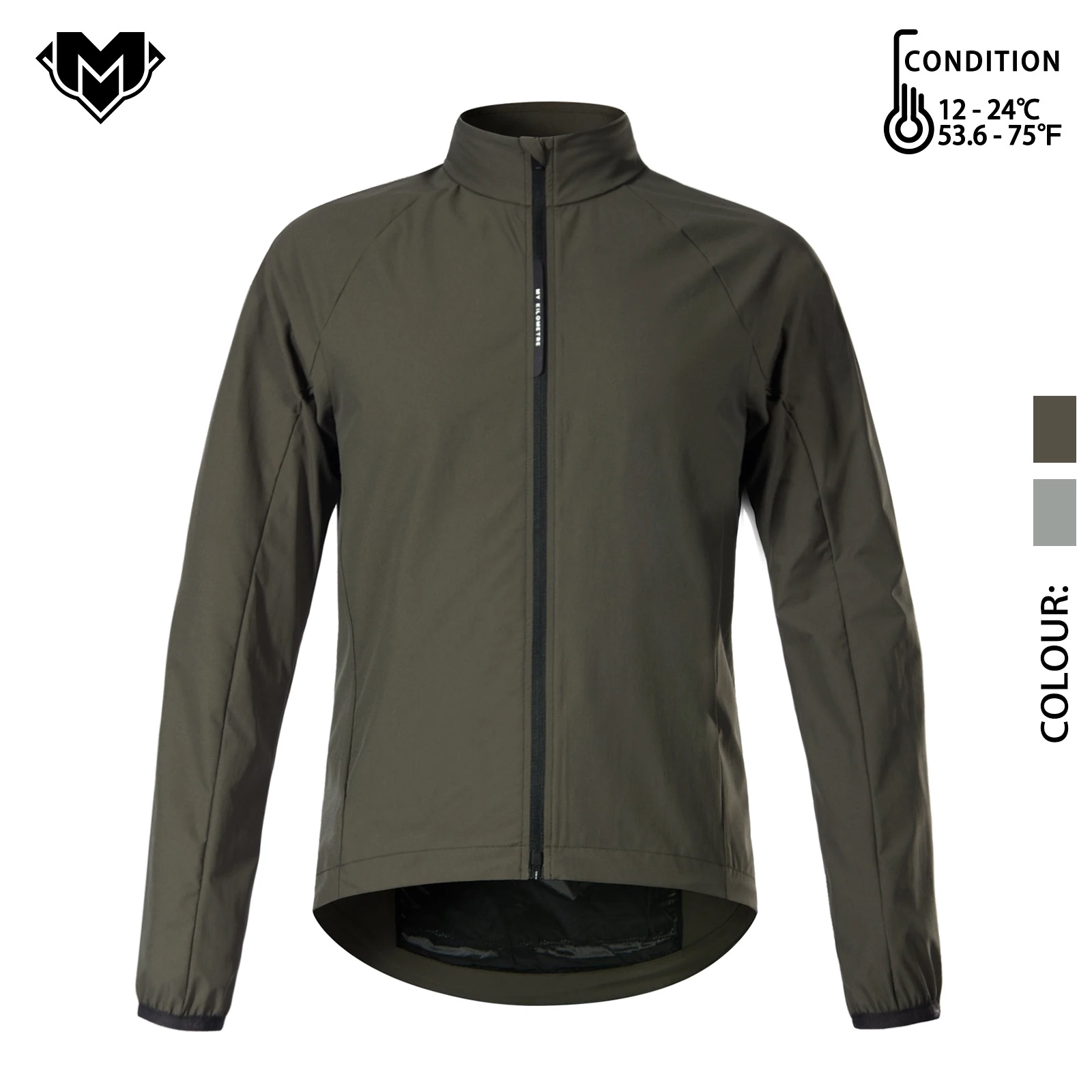 Мужская водонепроницаемая велосипедная куртка MK светоотражающая легкая