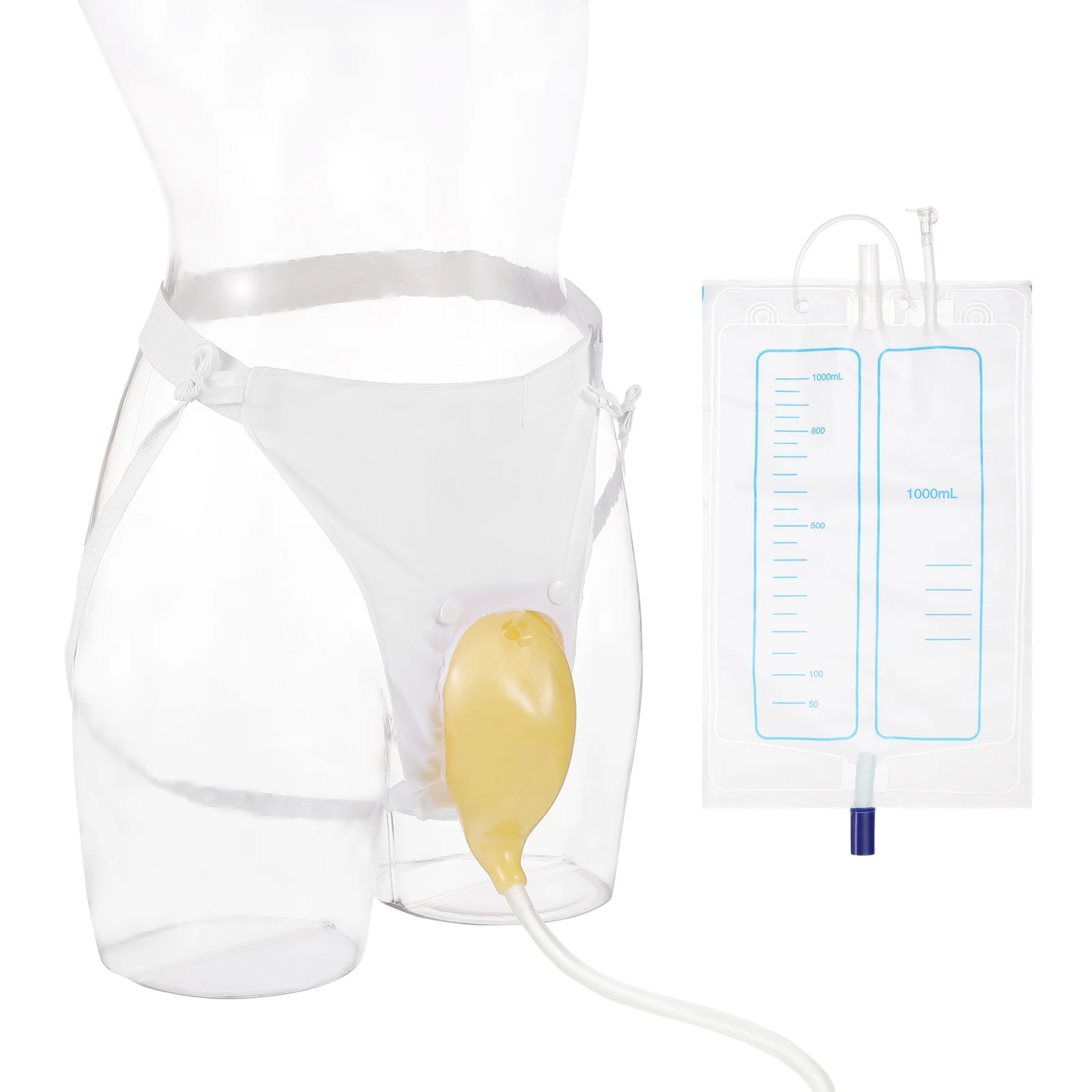 

1 Set Emergency Bag Incontinence Bag For Portable Urinal Bag
