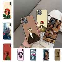cartoon killer leon uncle girl phone case for iphone 11 12 13 mini pro max 8 7 6 6s plus x 5 se 2020 xr xs funda case