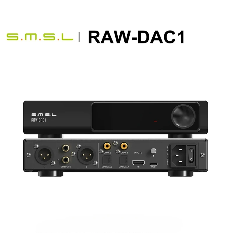 SMSL RAW-DAC1 Декодер MQA MQA-CD Цифро-аналоговый преобразователь AK4191+AK4499EX ЦАП чипы Bluetooth 5.1