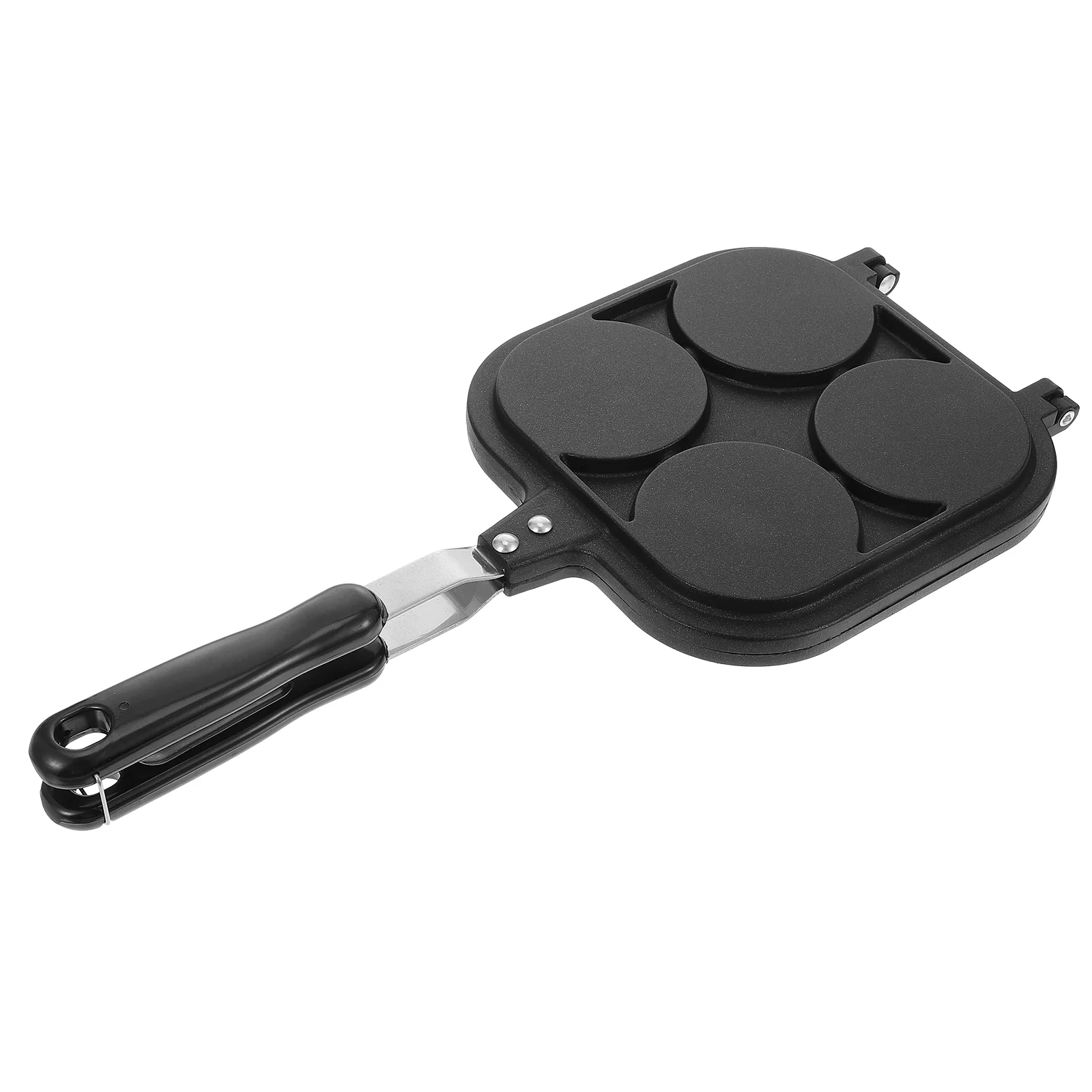 

Wheel Pie Pan Breakfast Skillet Cooker Hamburg Making Pot Breakfast Skillet Cooker Non-stick Frying Supplies Breakfast Skillet