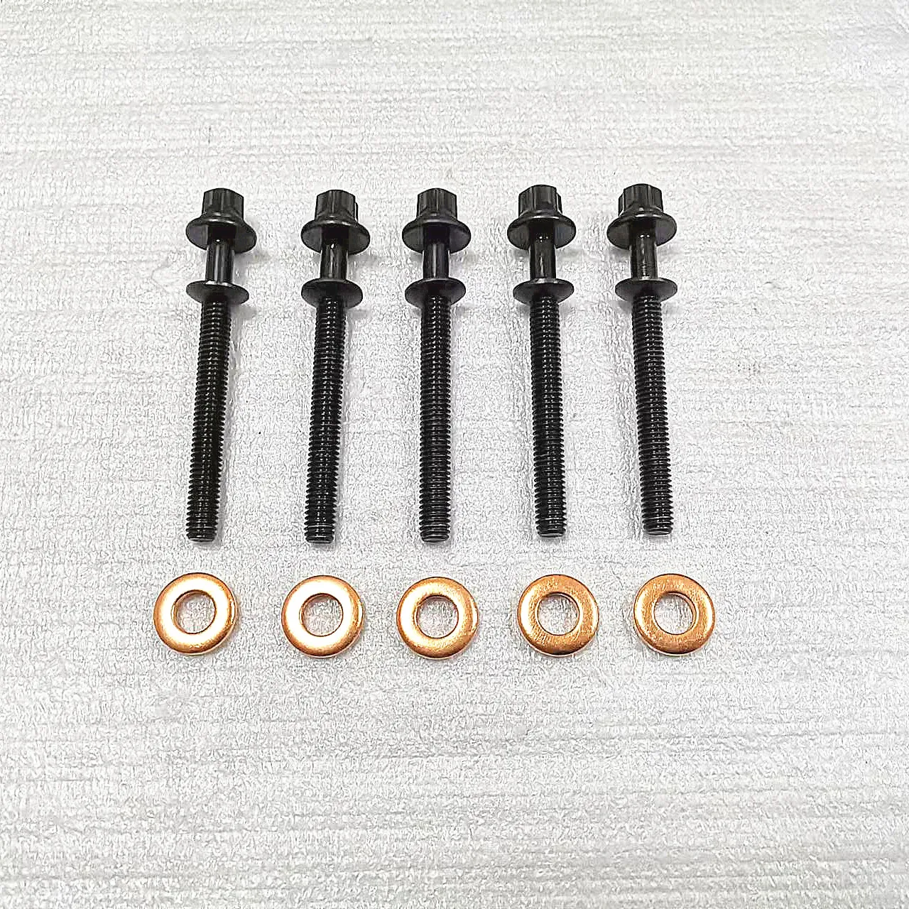 

GENUINE FOR SSANGYONG ACTYON SPORTS 100 2.0 L TD FUEL INJECTOR BOLTS + WASHER SET OEM 6650170060 6659901001