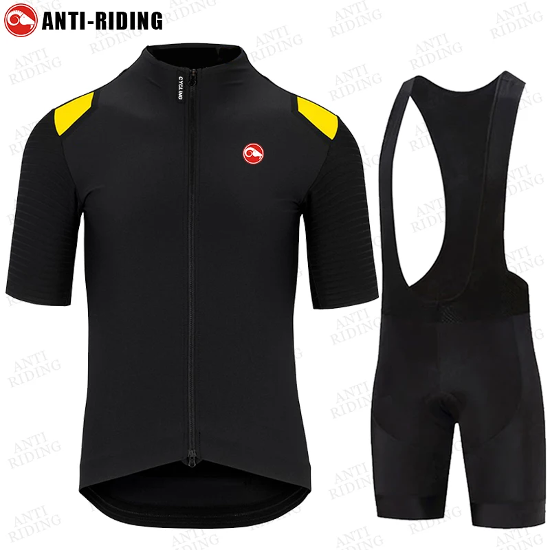

Cycling Set Summer short slevee cycling bicycle clothing sports team road bike jersey ropa ciclismo hombre uniforme triathlon