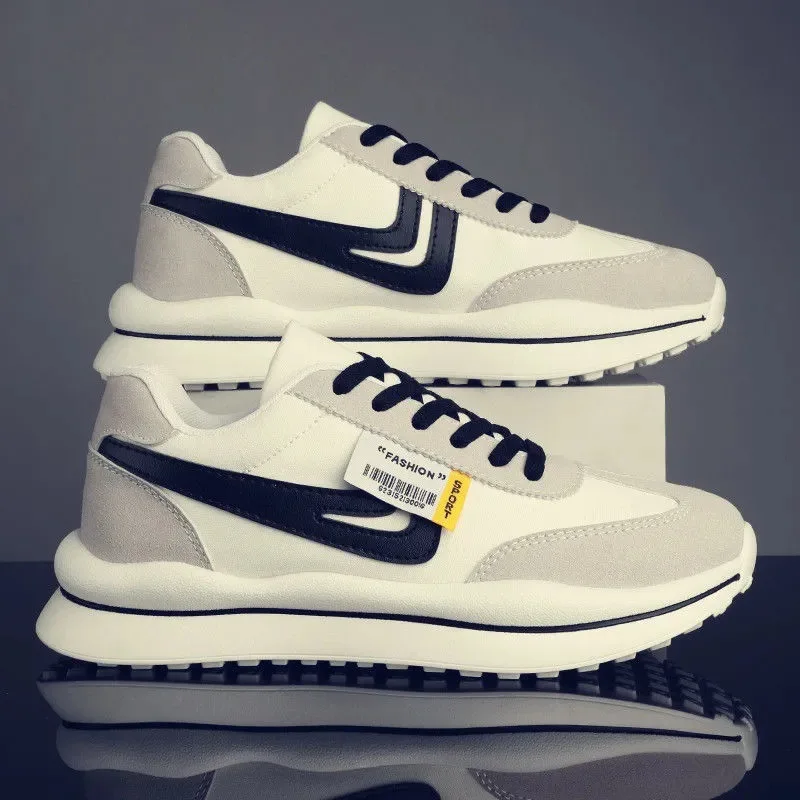 

2022sneakers Men Summer New Men's Sports Shoes Spell Color Students Korean Casual Wind Comfortable Men's Shoe