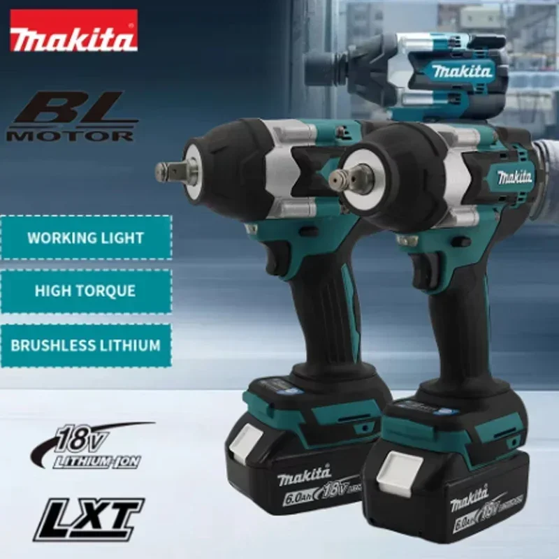 Беспроводной ударный гайковерт Makita DTW700 1800 нм