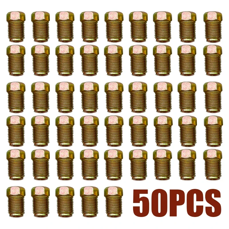 

Винтовые гайки с наружной резьбой 10/20/50X 10 мм x 1 мм для тормозной трубы 3/16 дюйма, метрические тормозные трубки, фитинги, соединители