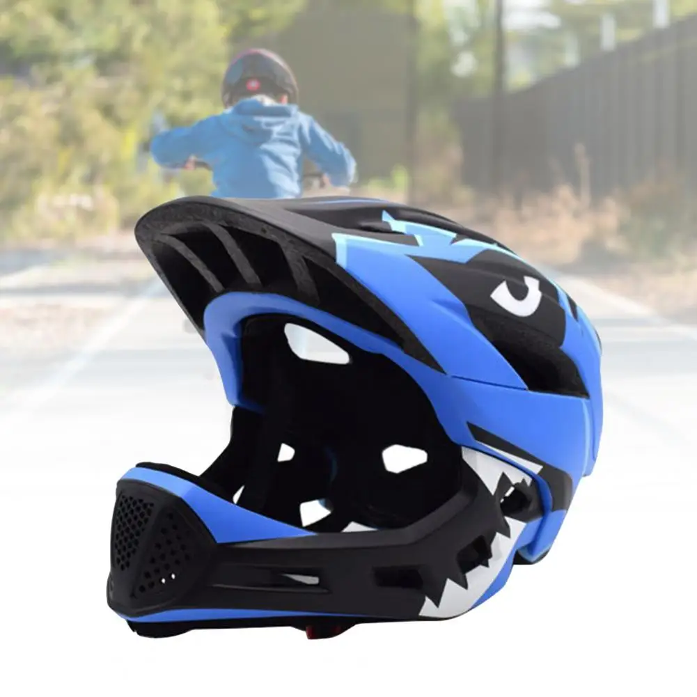 

Bicycle Helmet Children Detachable Riding Full Face Protective Helmet for Outdoor Sports Cycling Equipment