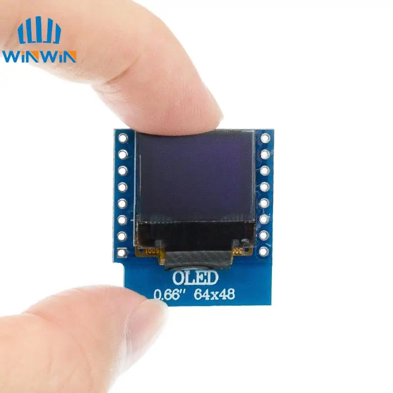ЖК-дисплей для WEMOS D1 MINI ESP32 64X48 IIC I2C