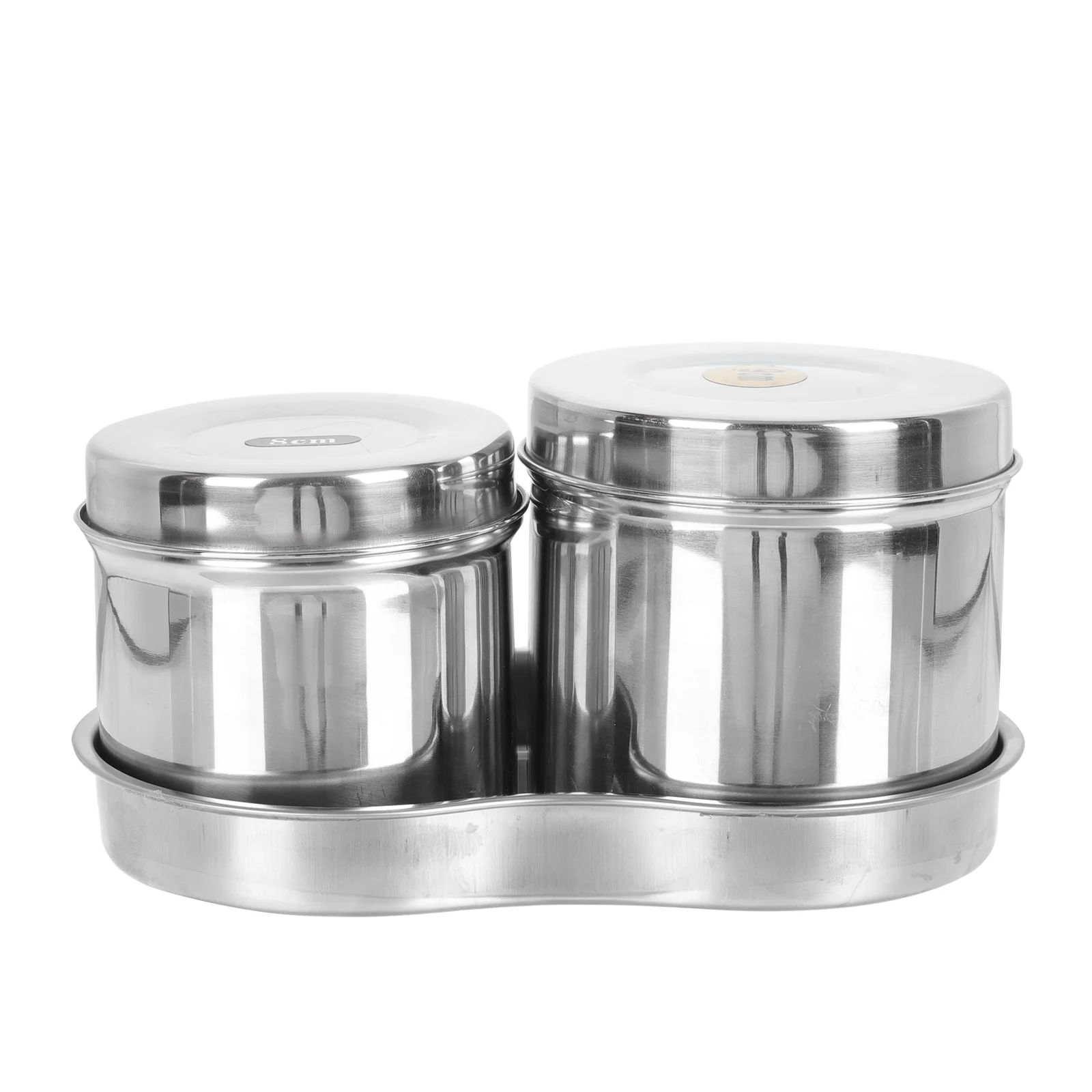 

Makeup Accessories Sterilizer Set Tank Tray 18.5X11.5CM Storage Kidney Shape Silver Stainless Steel Unguent