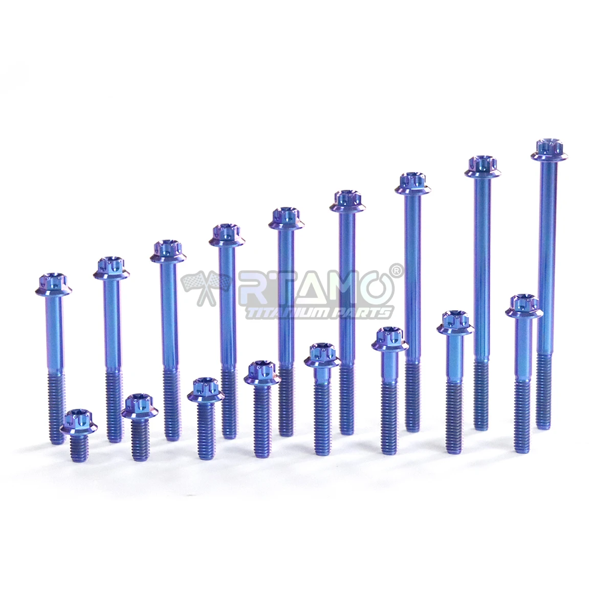 

RTAMO Титановые болты Gr5 M6X10-130mm торкс