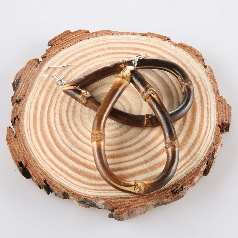 Новинка 2023 года Nilerun винтажные ретро уникальные серьги ручной работы из черного