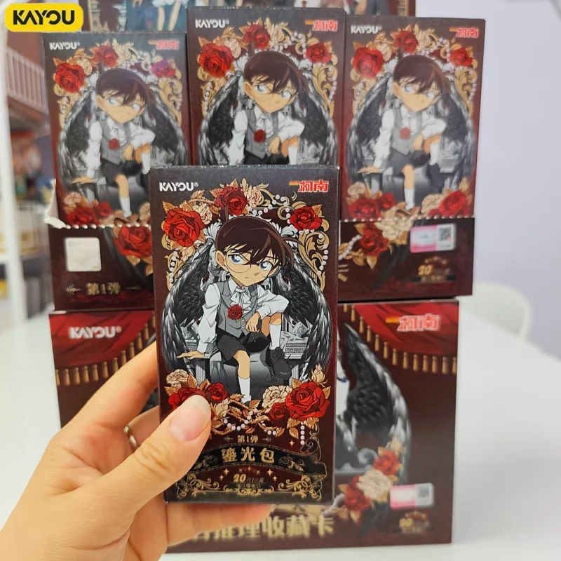 Фото Коллекционные карточки KAYOU Detective Conan Gilded Light Bag Vol.1: Карточки с персонажами аниме — Кайто Кид, Рэйчел Мур №1