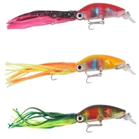 large simulation squid fishing lures bait kit 3d holographic eyes artificial bait lure 18cm swimming bait fishing accessories