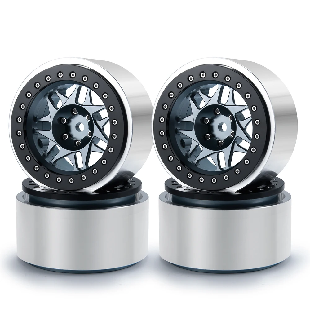 Фото AXSPEED 2,9 дюймовый Beadlock металлический сплав колесные диски для Axial SCX6 AXI05000 Wrangler AXI05001 Trail Honcho 1/6 детали для радиоуправляемых автомобилей №5