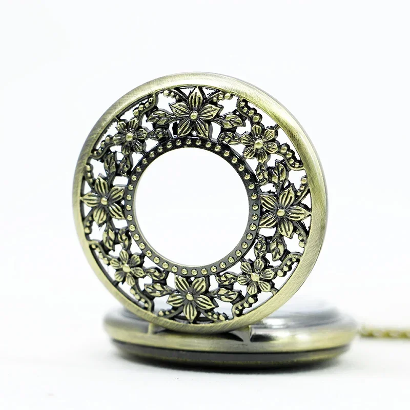 Изысканные полые винтажные карманные часы механическая модная цепочка мужское и