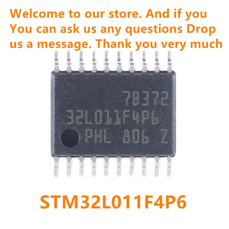 Original STM32L011F4P6 TSOP-20 ARM Cortex-M0+ 32-bit Microcontroller-MCU