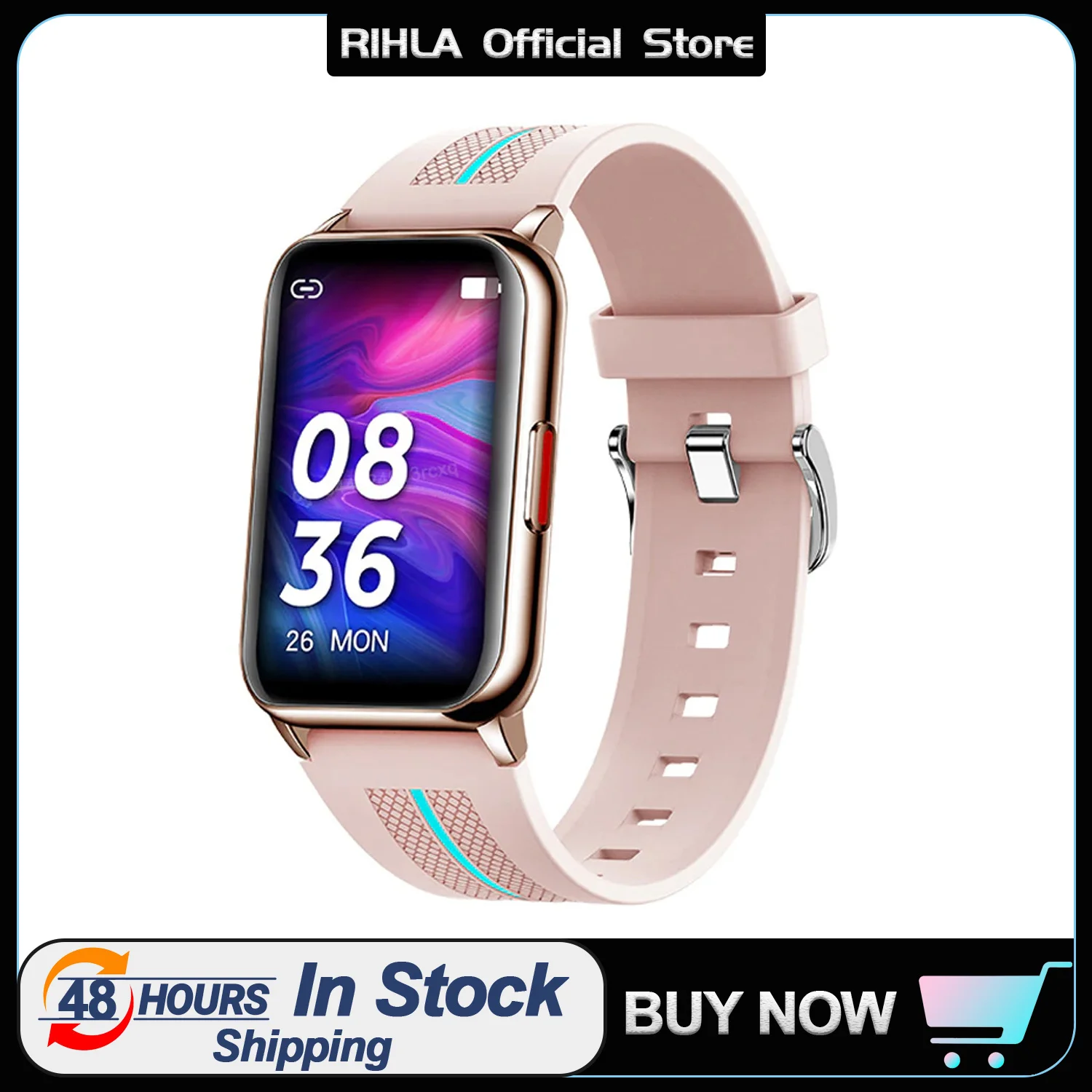 

Умные часы RIHLA H76 с диагональю 1,57 дюйма