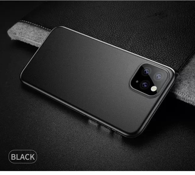 

Ultra Thin Hard Soft Case For iPhone 13 12 mini 11 Pro X Xr Xs Max Matte PP Back Cover For iPhone SE 2020 6 6S 7 8 Plus