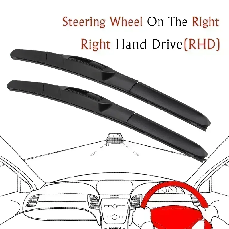 

Автомобильный стеклоочиститель передние щетки 20 "+ 20" для Nissan Patrol Y61 1997-2014 подходят U-образный крючок лобовое стекло лобовое стекло переднее окно