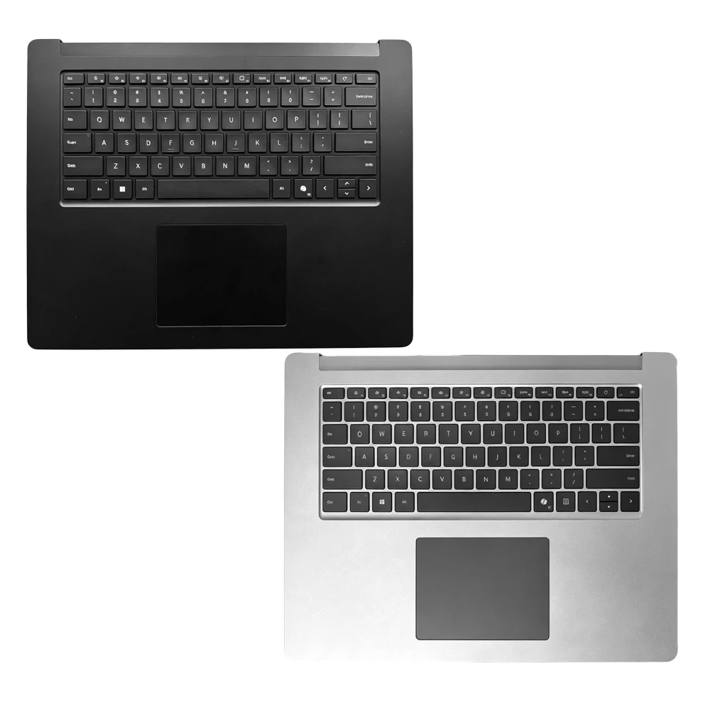 Фото Запасная клавиатура для ноутбука Microsoft Surface Laptop 6 15 дюймов, модель 2035, верхняя часть корпуса с тачпадом. №2