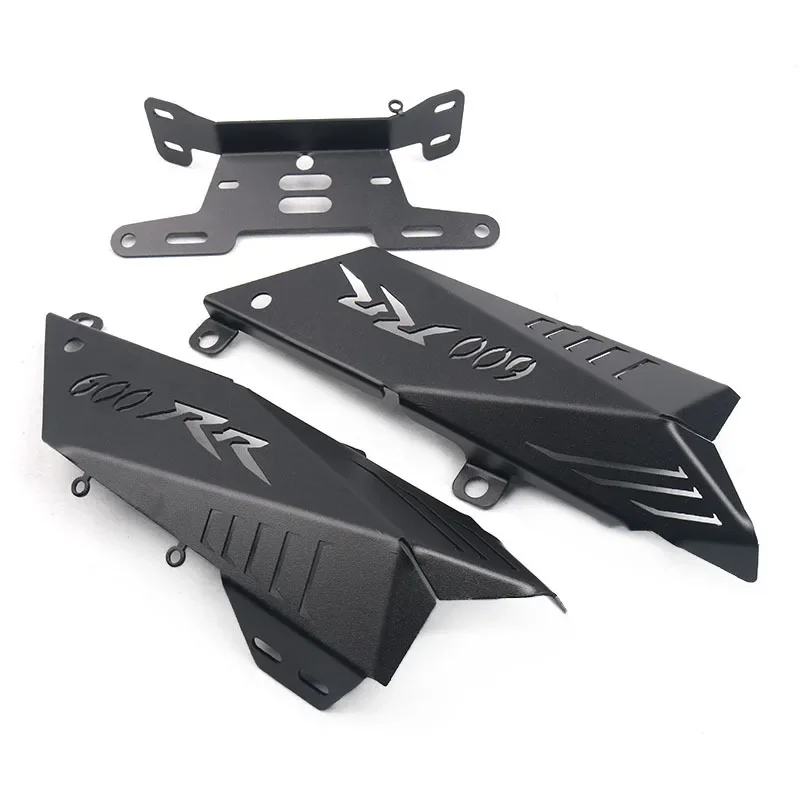 

Для HONDA CBR600RR F5 CBR 600RR 600 RR 2007 2008 2009 2010 2011 2012 аксессуары для мотоциклов, выхлопной щит, держатель номерного знака
