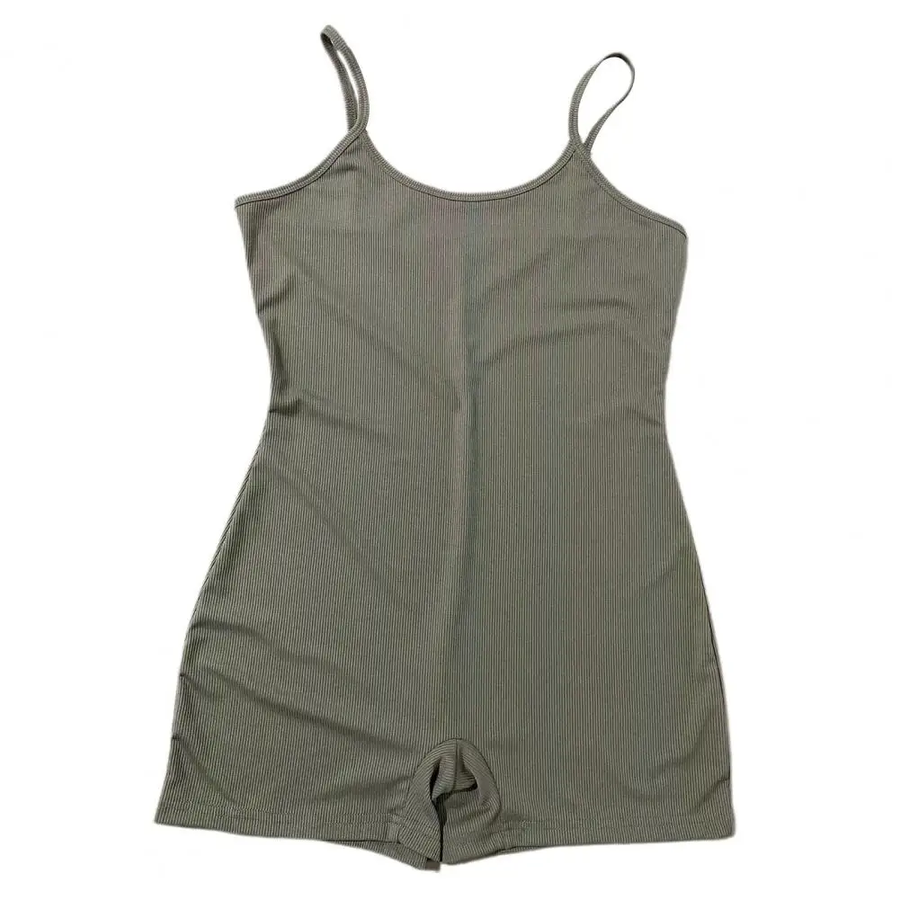

Sexy Romper Strappy Tight Breathable Women Romper Bodycon Playsuit Women Garment