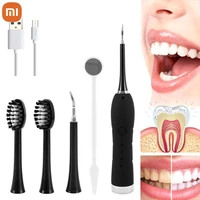 xiaomi electric ultrasonic dental scaler tooth calculus tool sonic remover stains tartar plaque whitening oral cleaner machine