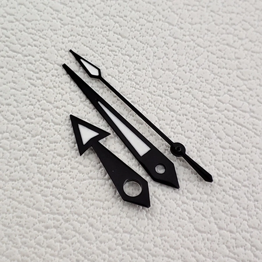 NH35 Аксессуар для часов со стрелками Зеленые светящиеся стрелки Розовое золото