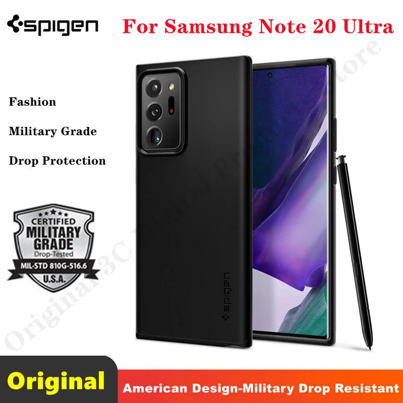 

Подходит для Samsung Galaxy Note 20 Ultra чехол для телефона | Spigen [slim] Ультратонкий матовый чехол для телефона, легкий и устойчивый к царапинам