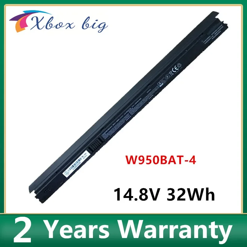 W950BAT-4 аккумулятор для ноутбука Clevo W940JU W940LU W950JU W950TU W950BU W950KU W950LU W950KL серии 6-87-W95KS 14 8 В