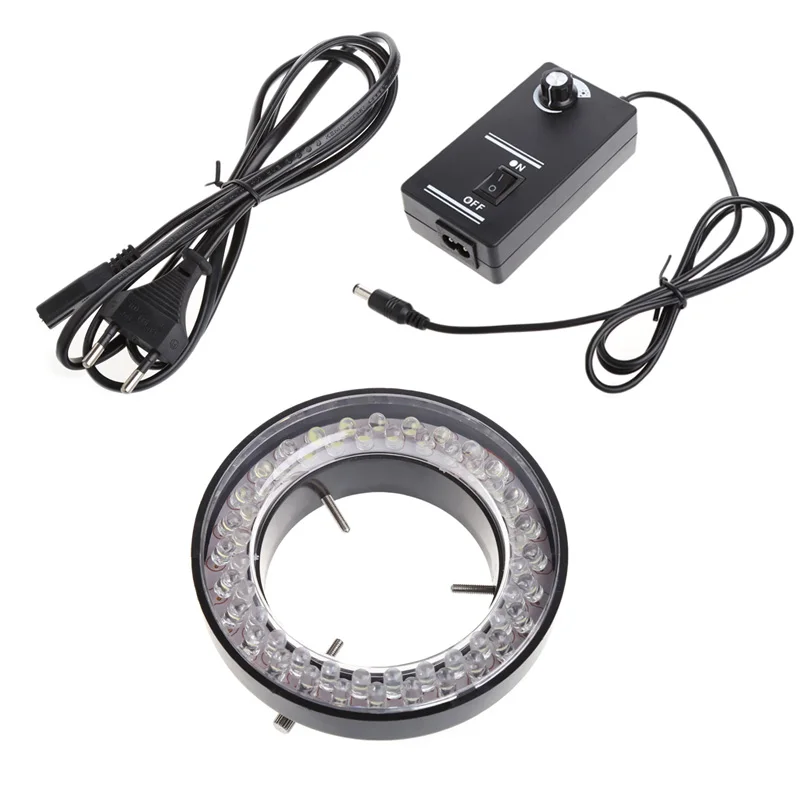 

56 LED Adjustable Ring Light for ILLUMINATOR Lamp For STEREO ZOOM Microscope