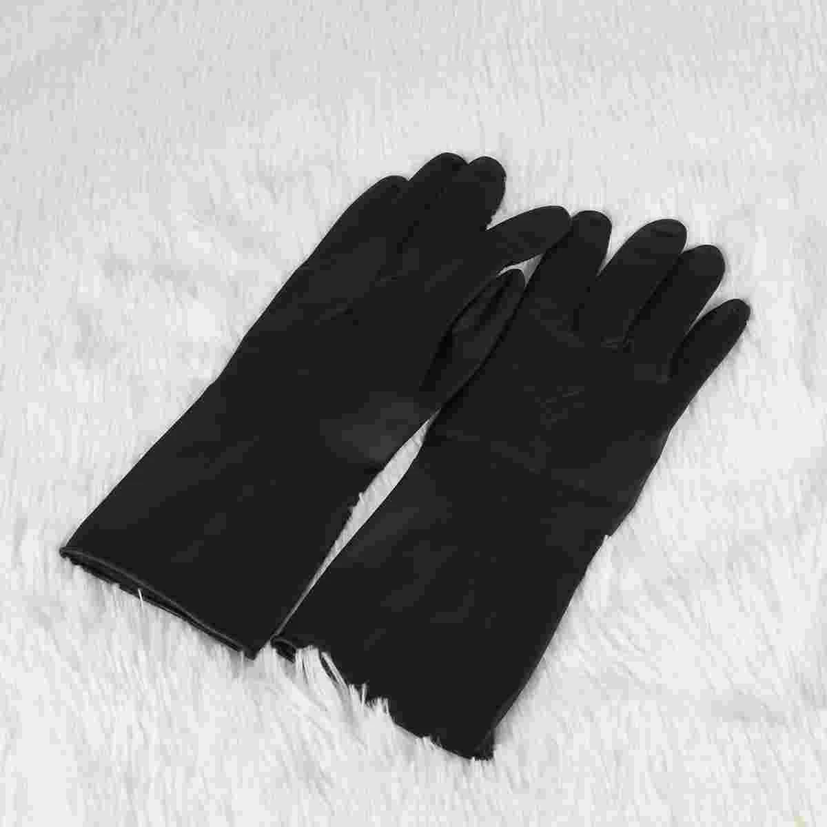 

2 пары, многоразовые резиновые перчатки для окрашивания волос