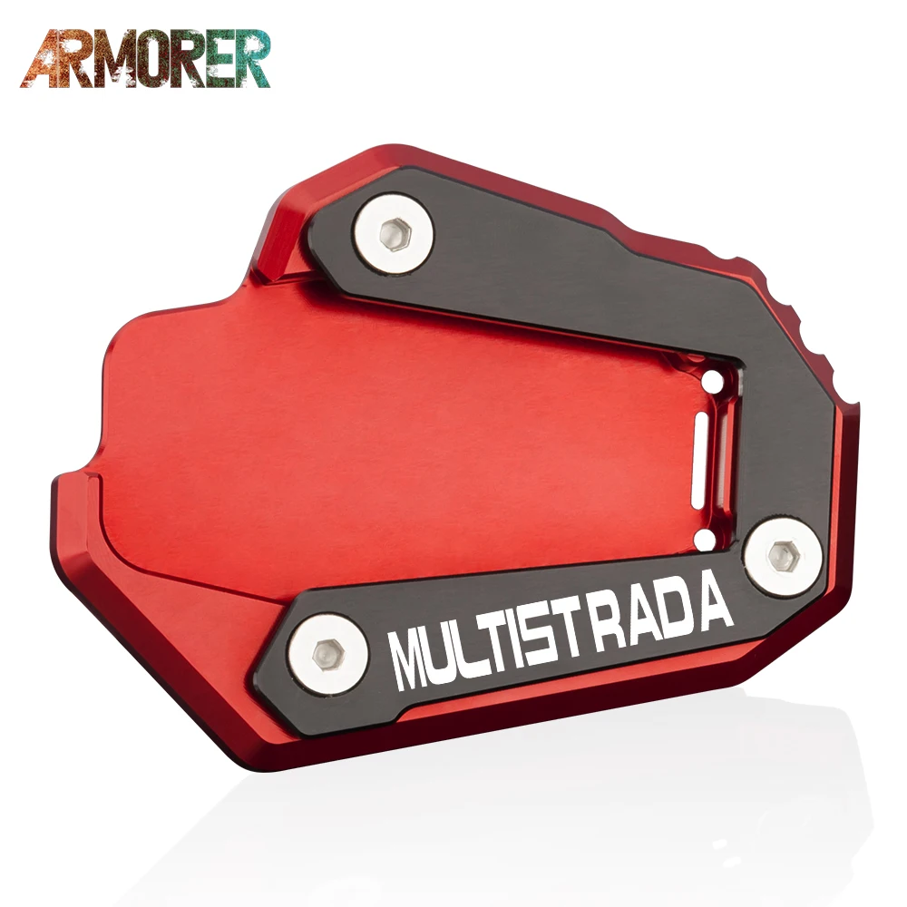 Multistrada 1200 Enduro 1200S 1260 1260S боковая подставка увеличитель поддержка удлинитель