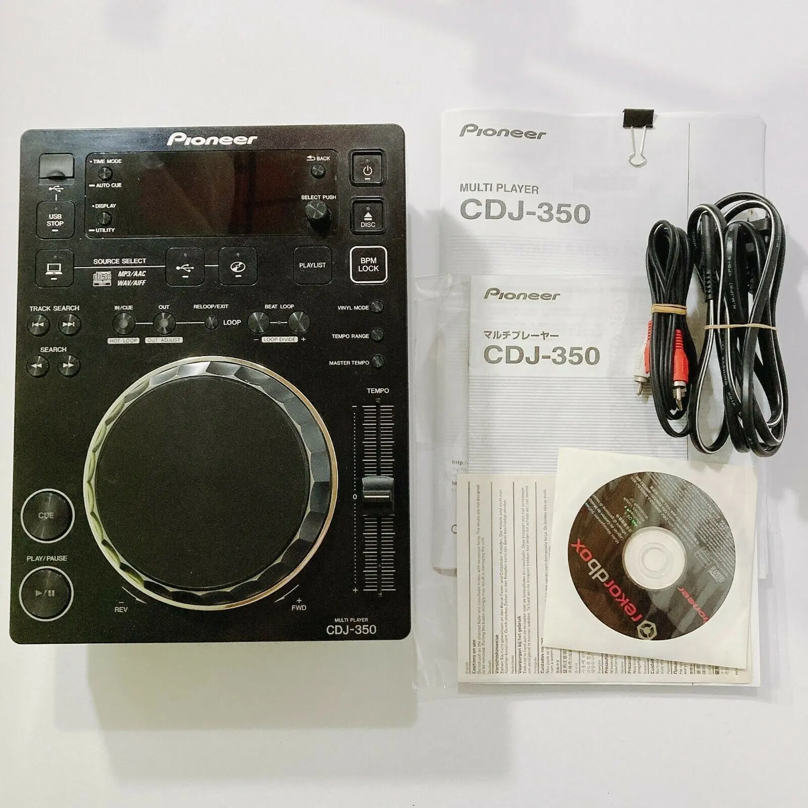 

Летняя скидка 50% MVH-cdj-350 CD/цифровой медиаплеер DJ Player