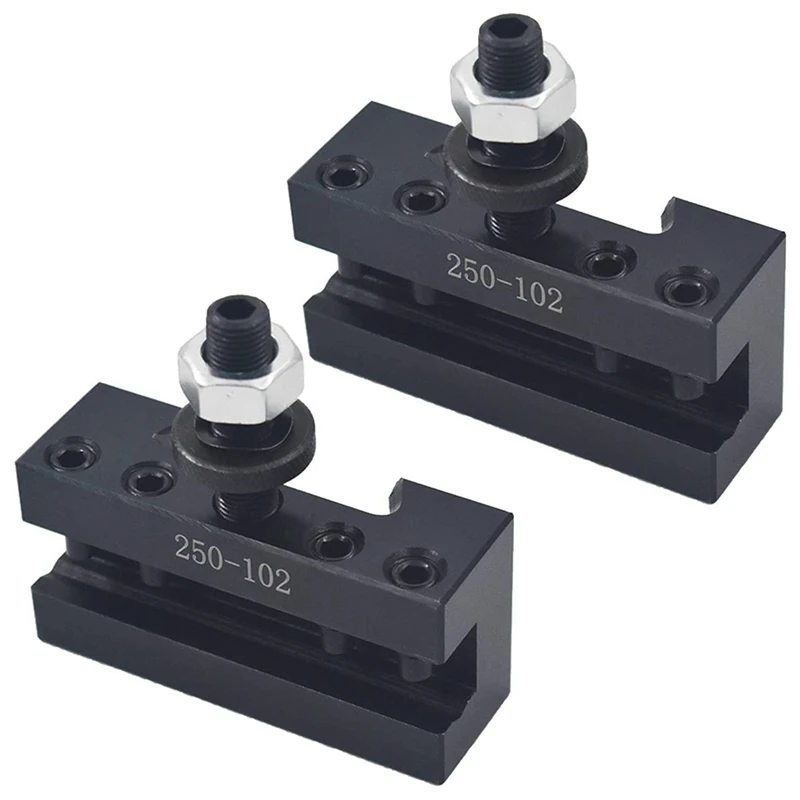 

2-Pack AXA 250-102 Boring, Turning & Facing Tool Holders For Wedge Type Tool Post For Mini Lathe Up To 12In