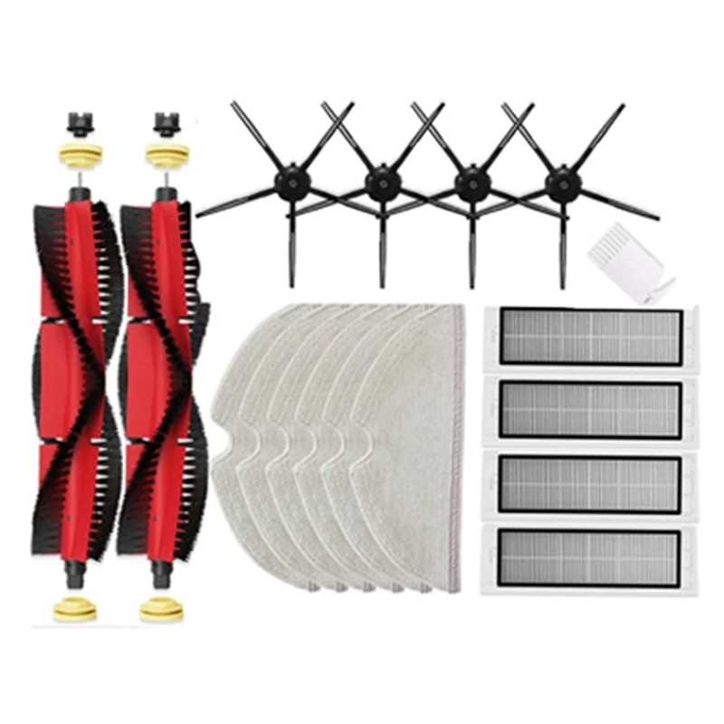 Щетка для пылесоса Roborock S5 Max S50 S502 S55 S6 Pure E4 E5 Xiaomi Robot 1S швабры фильтры НЕРА