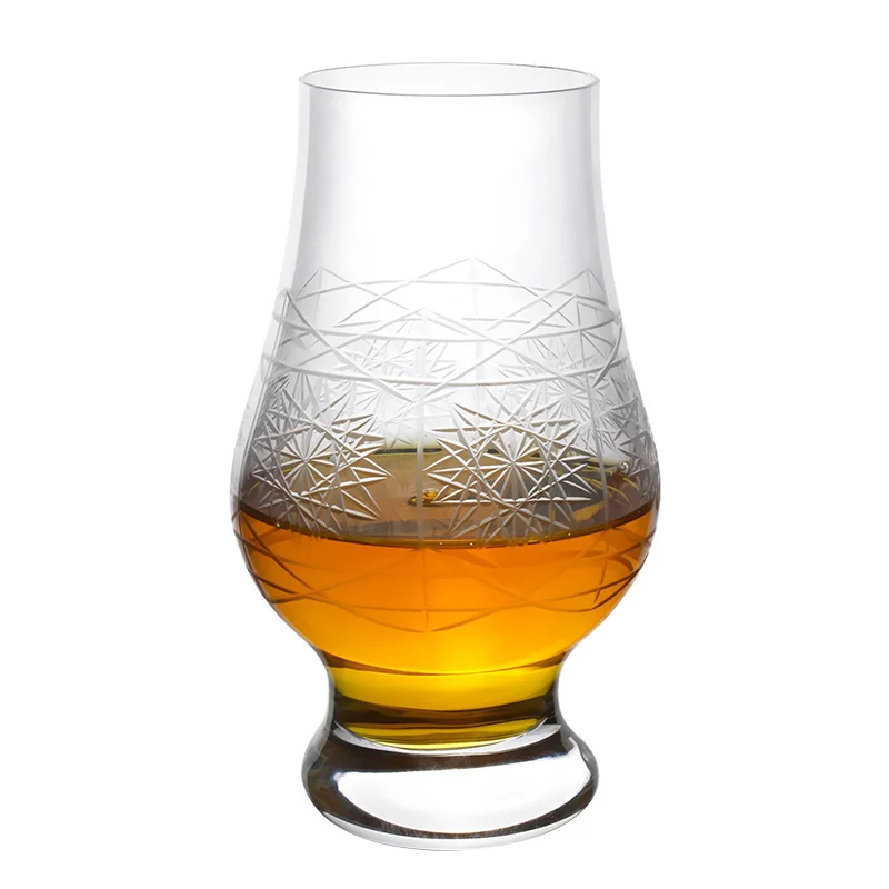 

European style crystal glass whisky cup, creative collection, foreign wine cup exhibition, whisky tasting, fragrance cup