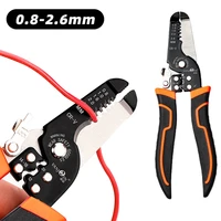 175mm wire stripper multifunctional electrican stripping crimping pliers household network cable puller electrican ring tools