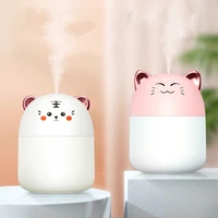 250mlcapacity humidifier car humidifierusb cool mist aroma diffuser home bedroom humidifier purifier colorful atmosphere light
