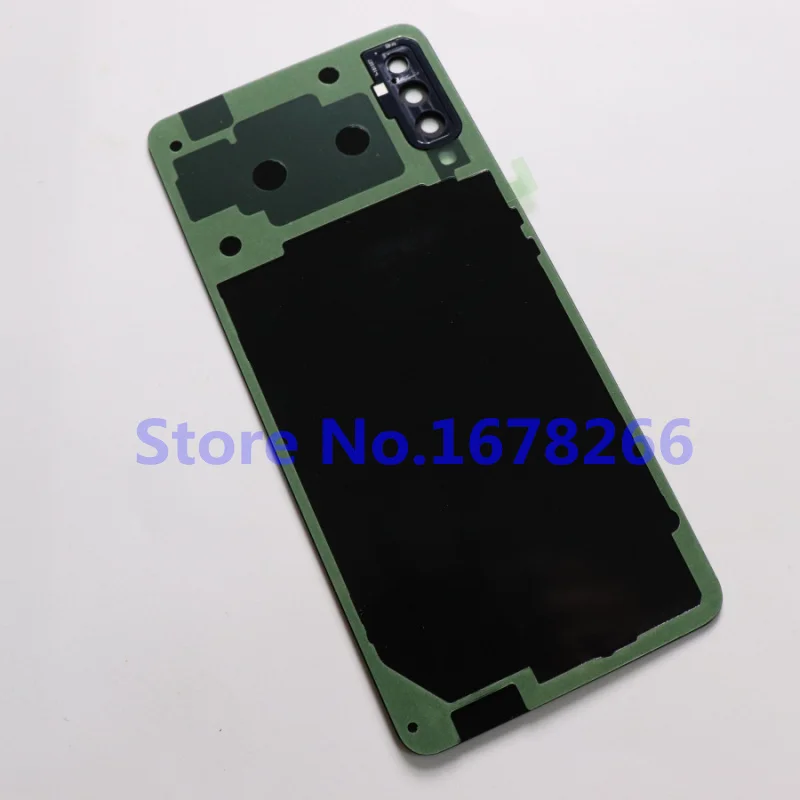 Чехол для SAMSUNG Galaxy A7 2018 A750 A750F A750F/DS полностью закрывающий корпус Задняя стеклянная