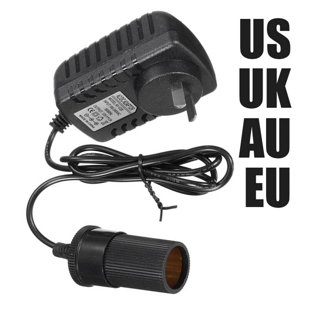 

12V 2A Car Cigarett Lighter AC/DC Power Converter Adapter EU/US/UK/AU Plug Fit Universal AC/DC Power Converter Adapter Parts