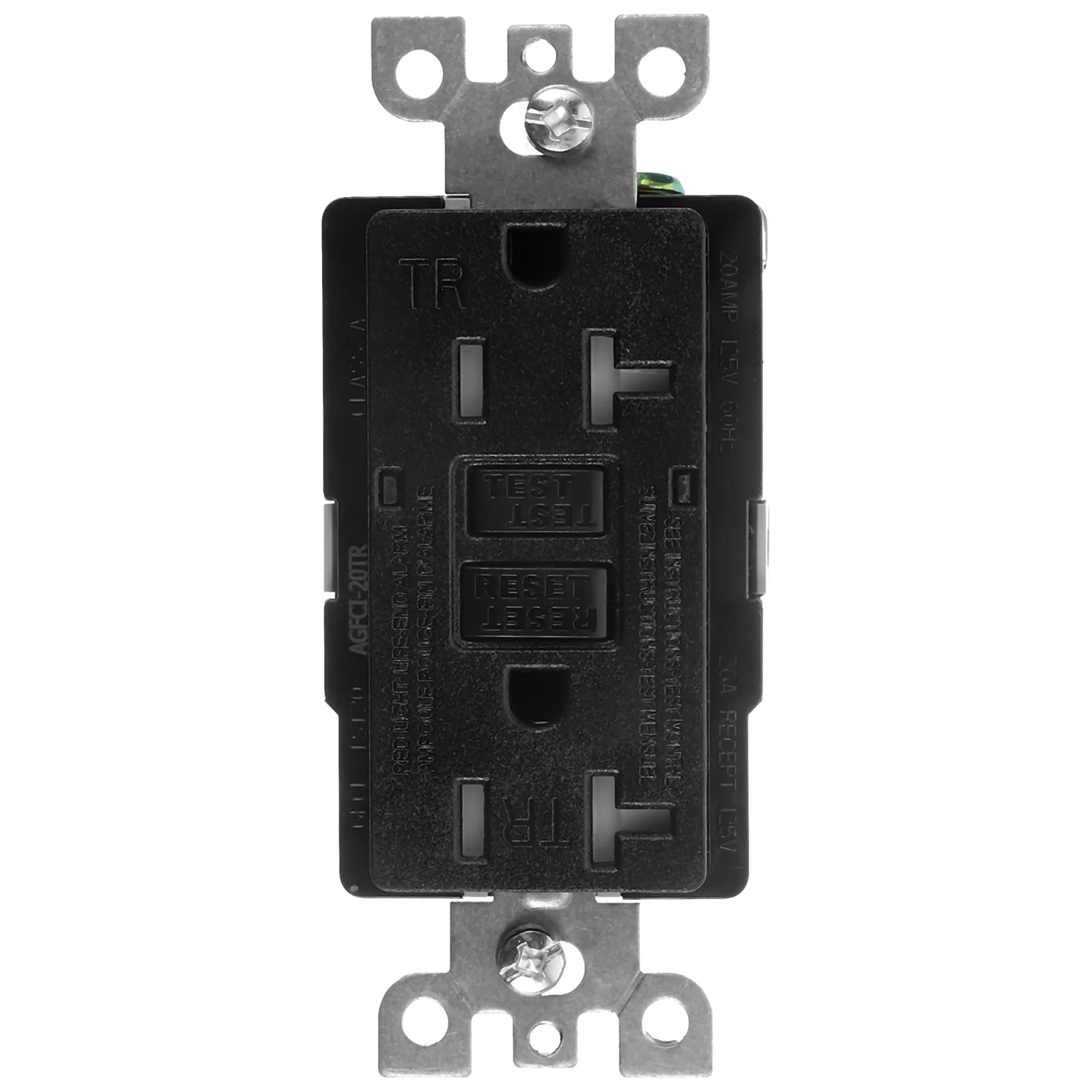 

Gfci Outlet Gfci Outlet 20 Amp Gfci Accessory Standard Electrical Outlet Wall Outlet (US Standard)