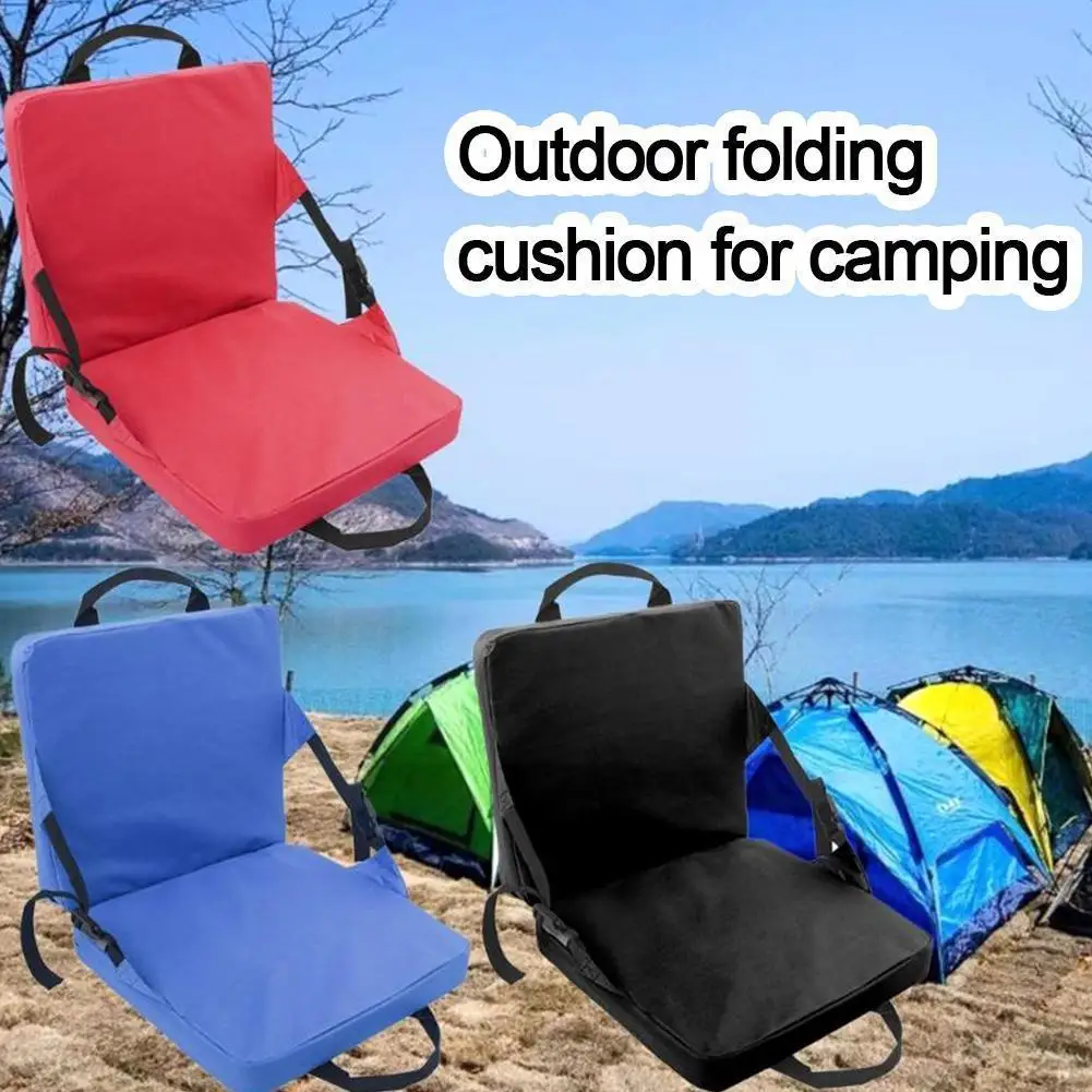 

Canoe Kayak Seat Cushion Waterproof Stadium Chair with Comfortable Back Support for Hiking Camping Boating Fishing Accessor J3E4