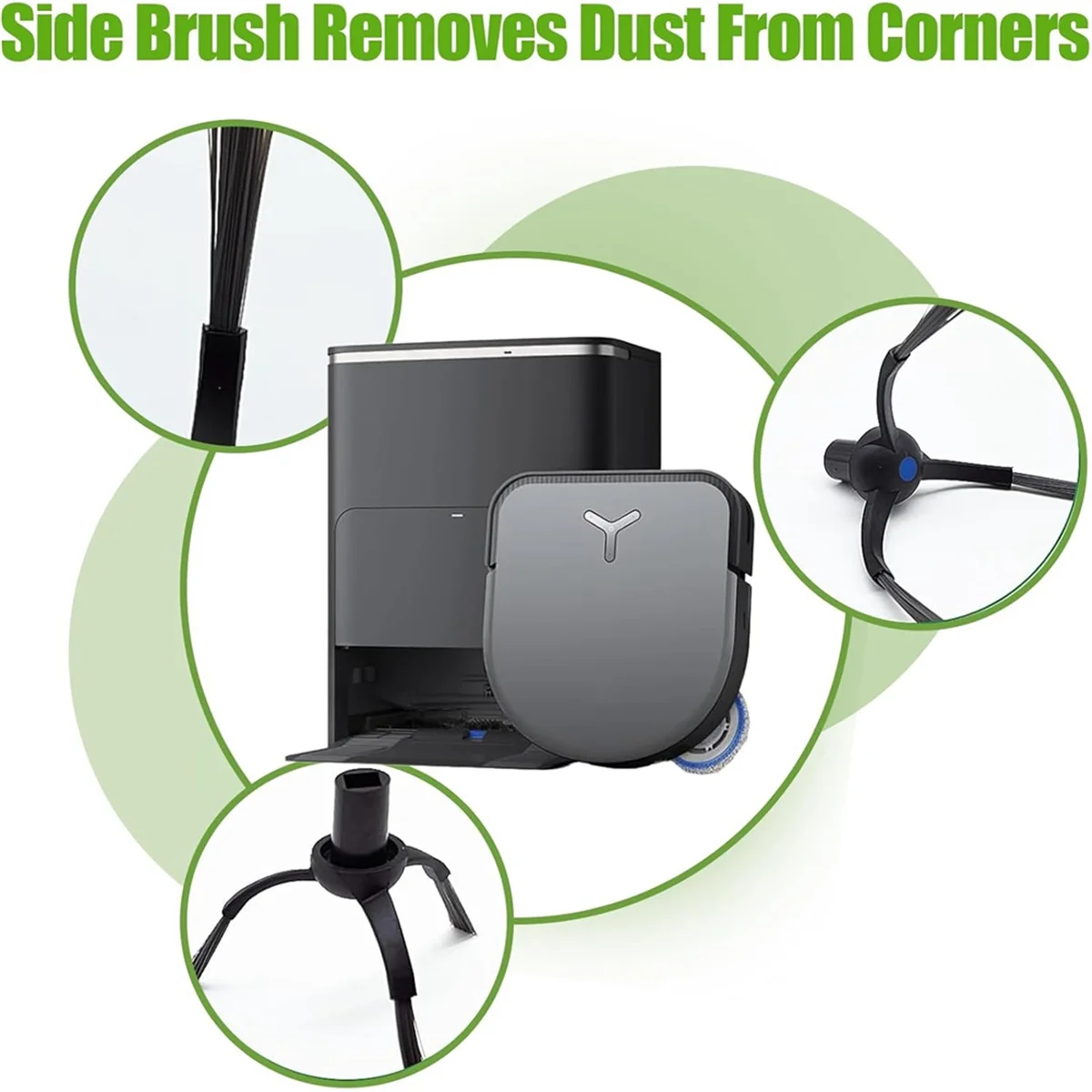 Для робота-пылесоса Ecovacs Deebot X5 Omni/X5 Pro основная боковая щетка фильтр Hepa швабра