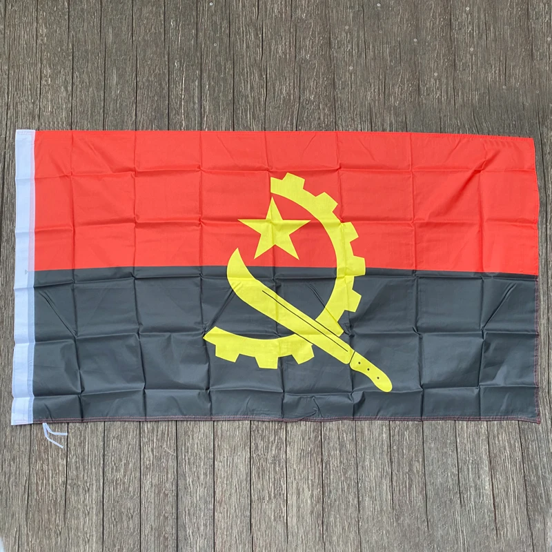 Бесплатная доставка, Флаг Анголы xvggdg 90x150 см, баннер, подвесные флаги Анголы, баннер
