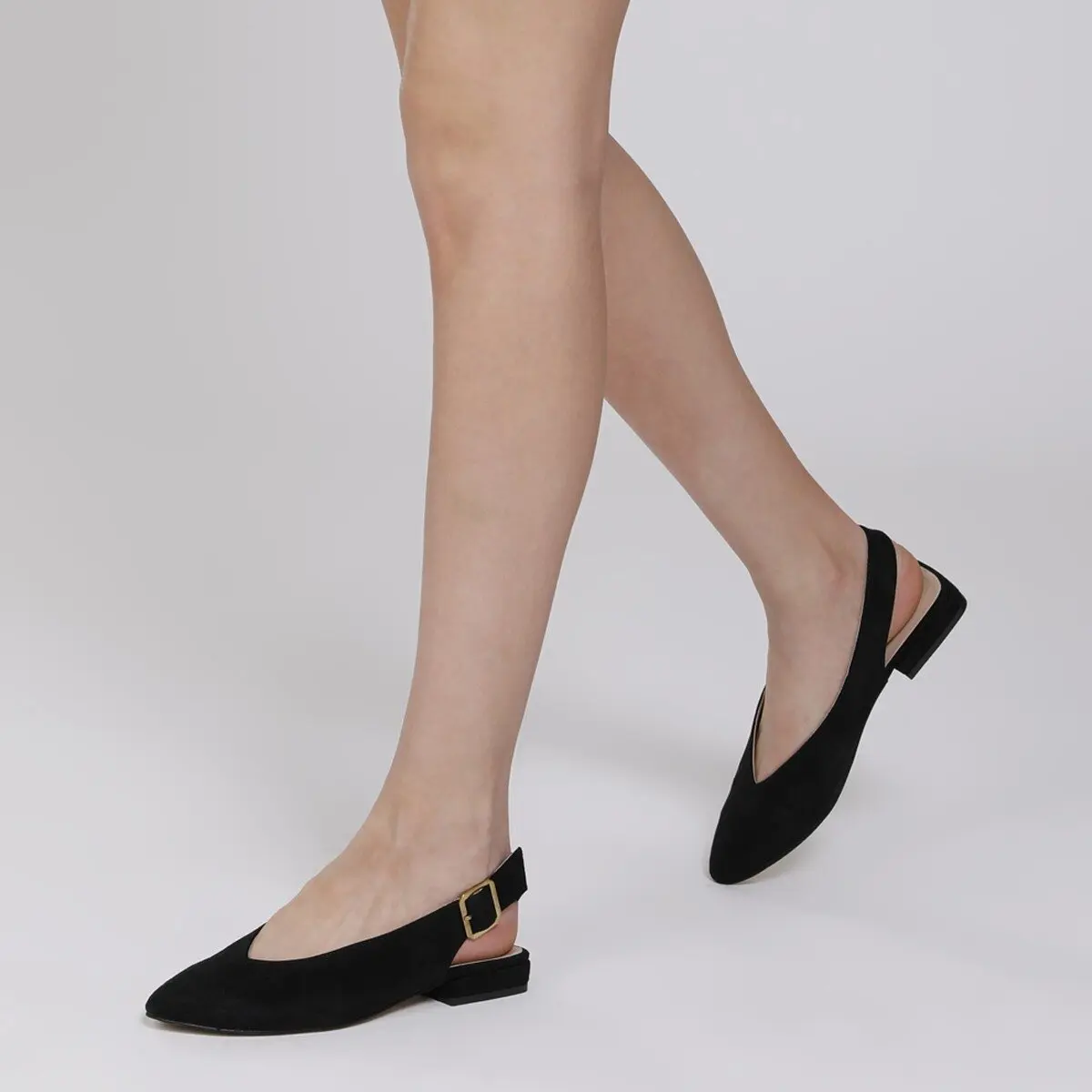 

21S-0121FX Черная Женская Балерина