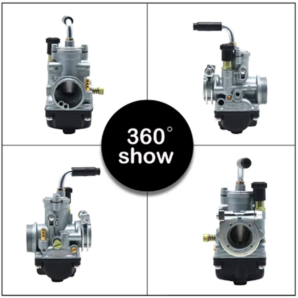 Мотоциклетный карбюратор PHBG 17 5 19 для двигателя 50-100 куб.см 2 4 тактный мм гоночный